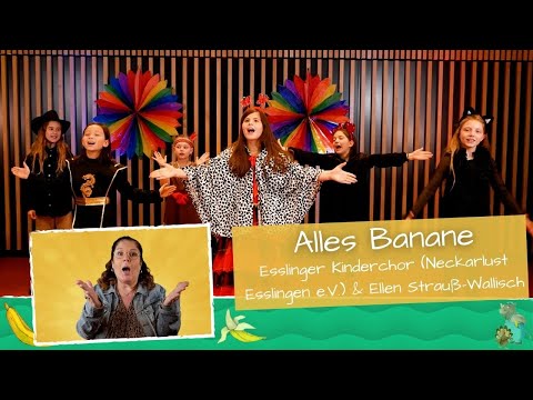 Alles Banane - Cover - Kinderlieder zum Mitsingen | Ellen Strauß-Wallisch