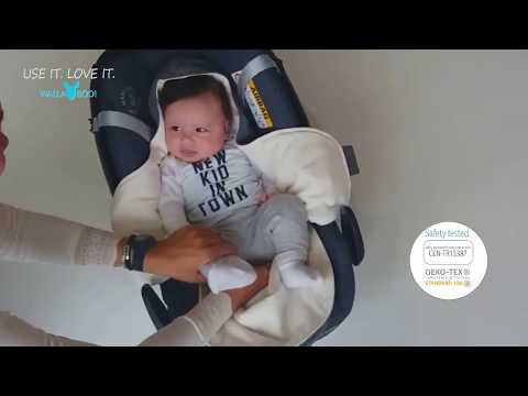 Baby blanket with hood 0 - 9 months | Wallaboo