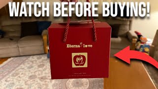 Preserved Handmade Red Rose With Hollow Clavicle Necklace,Jewelry Boxes With Necklace For Girlfriend