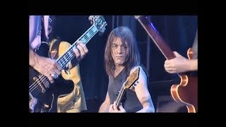 AC/DC Malcolm Young (Died RIP) Rolling Stones and Angus Young Live Jam