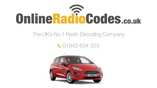 🚗 Ford Fiesta Radio Code Unlock Your Stereo With The Security Codes