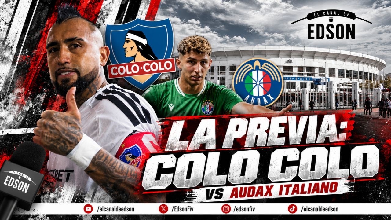 ⚫⚪ LA PREVIA: COLO COLO VS AUDAX ITALIANO | EN VIVO ⚽  COPA CHILE ⚫⚪
