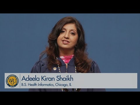 WGU 2019 Anaheim Bachelor's Commencement - Graduate Speaker Adeela Kiran Shaikh