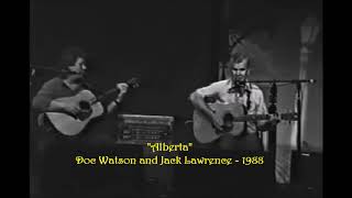 Doc Watson and Jack Lawrence -  Alberta - 1988