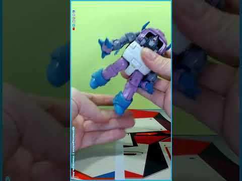 Transformers Studio Series The Movie (1986) Deluxe Sharkticon Gnaw | Quick Convert #Shorts