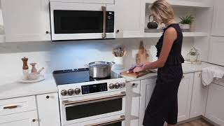 Cafe CAFÉ™ 1.7 Cu. Ft. Convection Over-the-Range Microwave Oven Matte Black CVM517P3MD1 Picture