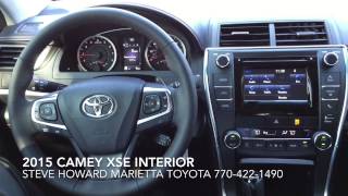 preview picture of video 'New 2015 Camry XSE in Ruby Flare Pearl by Steve Howard at Marietta Toyota'