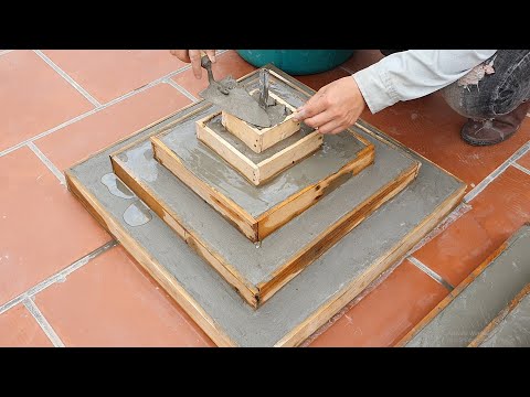Amazing  ideas with Wood - Techniques to make a coffee table at home - Simple and unique