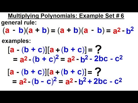 Algebra Ch 5 Polynomials 1 of 32 What is a Polynomial