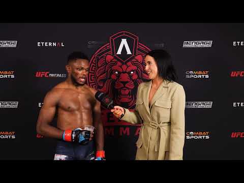 Eternal MMA 69: Diego Pereira Post Fight Interview.