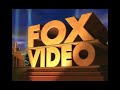 Fox Video 1996