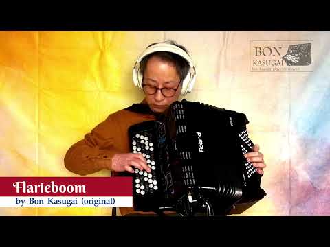 Bon Kasugai - Flarieboom (original) V-Accordion FR-1xb Solo