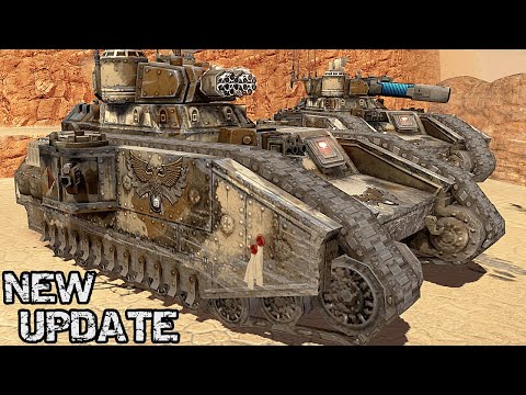 NEW UNITS: Macharius Heavy Tanks vs Chaos! - Astartes Mod, Warhammer 40K: Dawn of War 2: Retribution