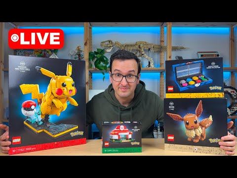 Building the New LEGO Pokémon Sets!!!