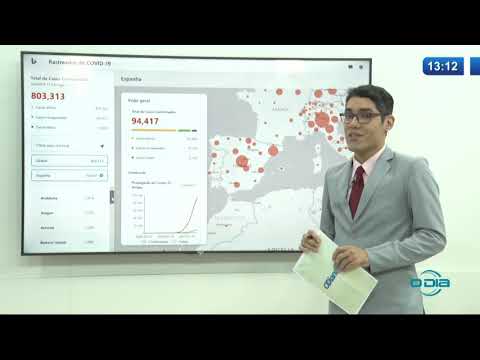 O DIA NEWS 31 03 20  Rastreador do COVID 19 ateÌ 13h09m