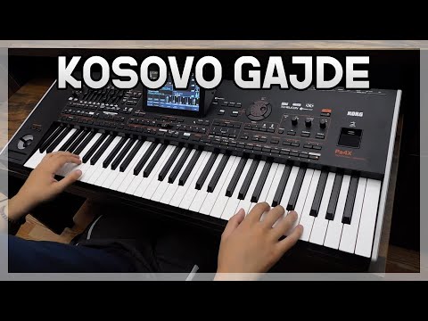 KOSOVO GAJDE // MARKO MX -  Uzivo Svirka - KORG Pa4x!
