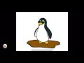Safari Scrapbook Penguin