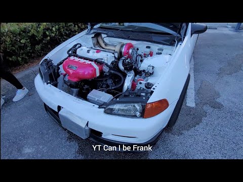K24 Turbo Civic AWD vs Mitsubishi Evo IX FP Green E85