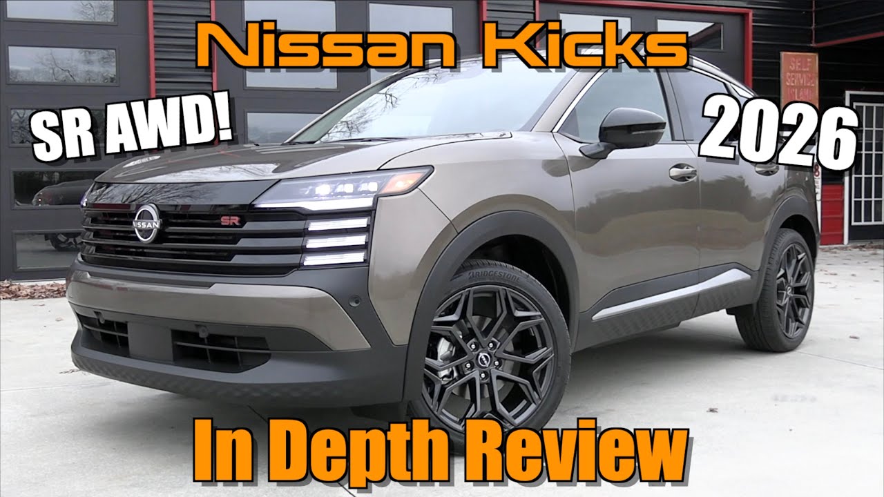 2026 Nissan Kicks SR AWD: Start Up, Test Drive & In Depth ...