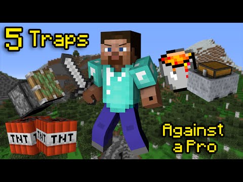 GoldenArmor - 5 Best Traps Against a Pro in Minecraft