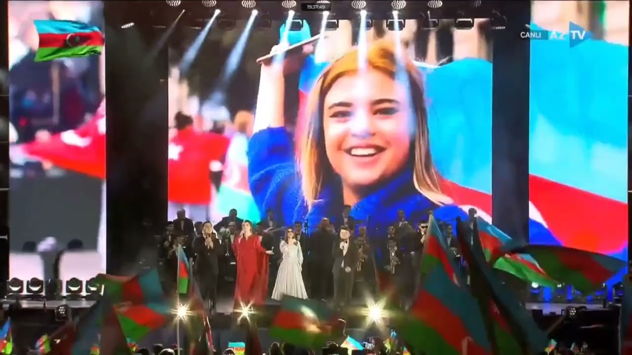 Milli Parkda Zəfər Gününə həsr olunmuş konsertdən