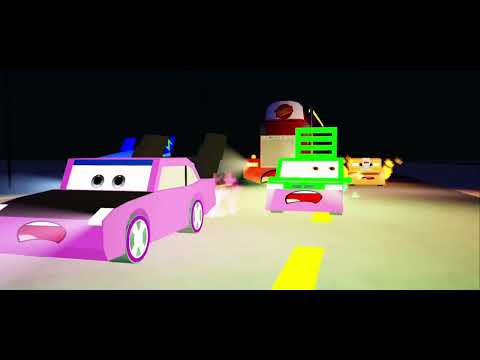 Cars (2006) - Mcqueen's get lost scene (Roblox Stop motion Remake) Full