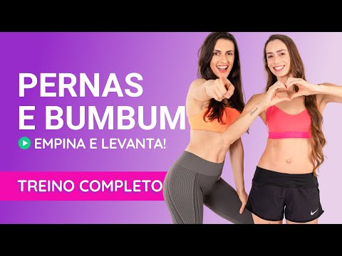 TREINOS DE PERNAS E GLÚTEOS EM CASA - Resultados Rápidos (Completo)