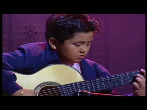 Rayito, child prodigy of the flamenco guitar, "Soleá"