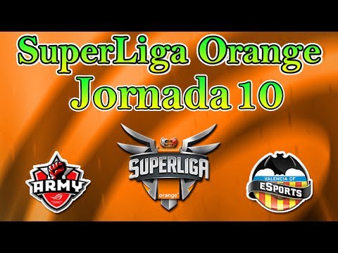 SuperLigaOrange Jornada 10 ASUS ROG Army vs Valencia CF eSports - Las Mejores Jugadas.