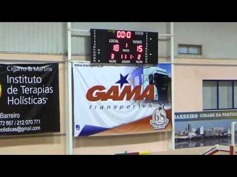 Proliga - Barreirense x Esqueira - Época 2015/16