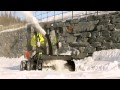 Роторный снегоуборщик Husqvarna 5904519-01 для P 525D - видео №1