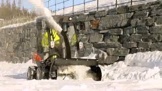 Роторный снегоуборщик Husqvarna 5904519-01 для P 525D - видео №1