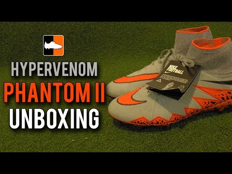 Nike Hypervenom Phantom II Unboxing - Wolf Grey Pack