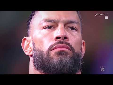 Roman Reigns Entrance after War Games: WWE SmackDown, Dec. 16, 2022
