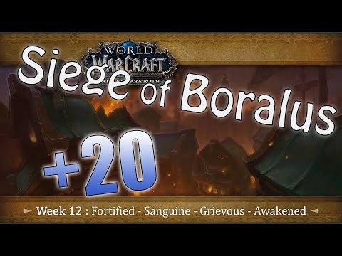 Siege of Boralus +20 [Fortified/Sanguine/Grievous/Awakened] Protection Warrior