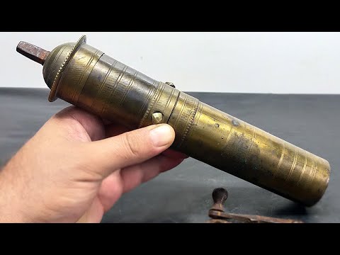 Brass Hand Coffee / Spice Grinder Restoration
