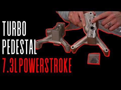 Turbo Pedestals for 7.3L Powerstroke 101