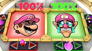 【マリオパーティ スイッチ】2対2＆8人ミニゲーム対決！マリオ＆ピーチ VS ワルイージ＆ロゼッタ