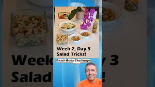 trick yourself into eating more and healthier salads #salad #weightchallenge #howtoloseweightwell