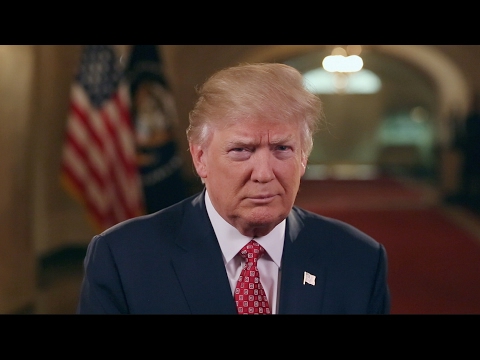 Video thumbnail for President Trump’s Weekly Address - Week 3