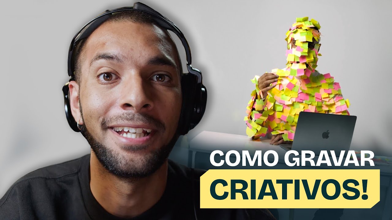 APRENDA como gravar CRIATIVOS