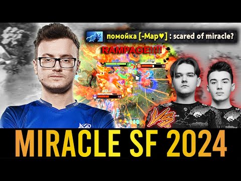 "Miracle SHADOW FIEND, but its 2024.." - (vs Yatoro & Collapse)