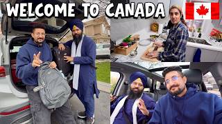 Finally Ravi vi a geya Canada | India To Canada Kive Reha | Sharan ਨੇ Ravi ਲਈ ਕੀ ਬਣਾਇਆ