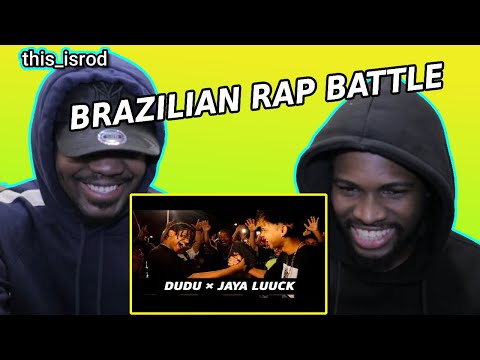 FIRST TIME REACTING TO 🇧🇷 RAP BATTLE | Dudu X JayA Luuck - BATALHA DO ATLÂNTICA