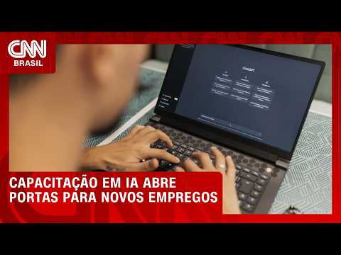 Capacitação em IA abre portas para novos empregos; veja no CNN Cast | PRIME TIME