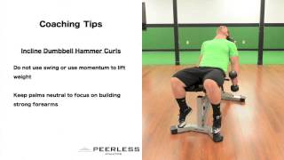 414. Incline Dumbbell Hammer Curls