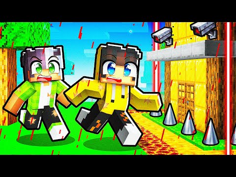 We Built the SAFEEST House Against Bloody DEADLY Rain! 🩸 | Minecraft