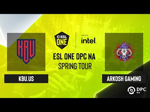 Dota2 - Arkosh Gaming vs KBU.US - Game 2 - ESL One DPC NA Spring