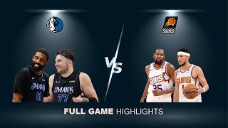 Dallas Mavericks vs Phoenix Suns | Luka, Kyrie Irving & Kevin Durant, Devin Booker | Highlights |
