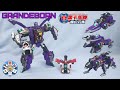 4 In 1 Mecard Ball Grandeborn China Ver Review 메카드볼 그란데본 중국판 세트 盟卡车�